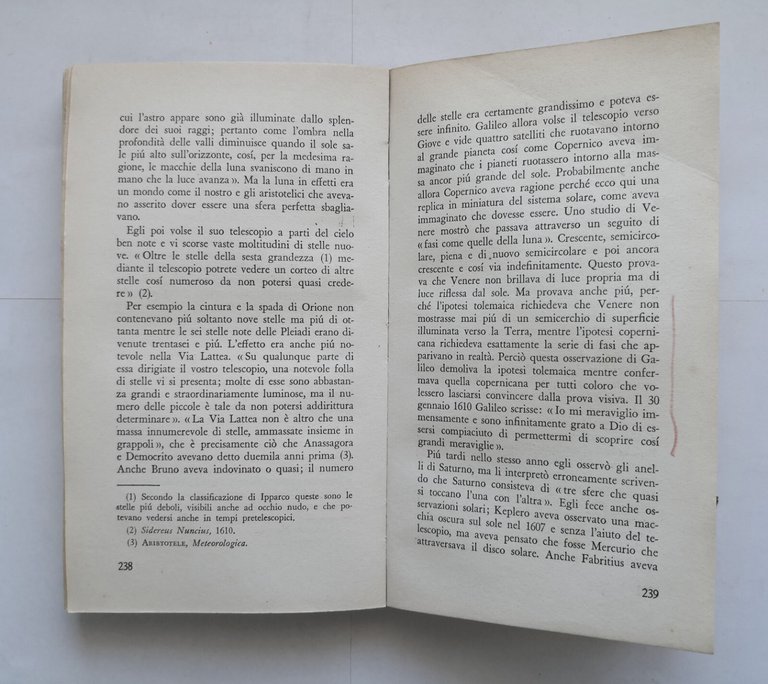 IL CAMMINO DELLA SCIENZA di James Jeans 1953 Bompiani libro