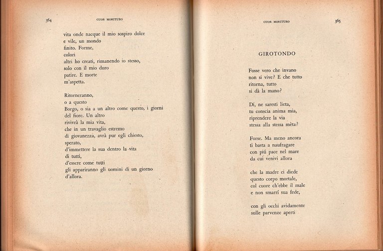 IL CANZONIERE 1900 1945 di Umberto Saba 1945 Einaudi Libro …