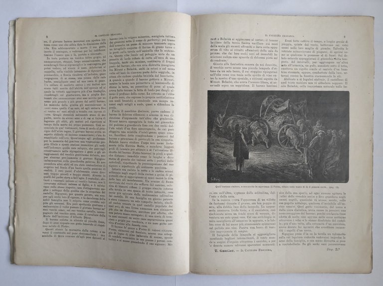 IL CAPITANO FRACASSA di Teofilo Gautier 1927 Sonzogno libro illustrato …