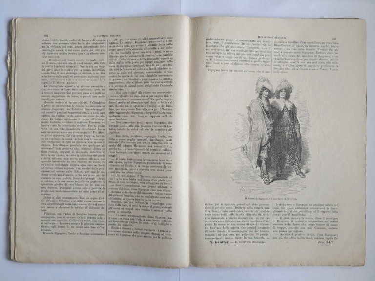 IL CAPITANO FRACASSA di Teofilo Gautier 1927 Sonzogno libro illustrato …