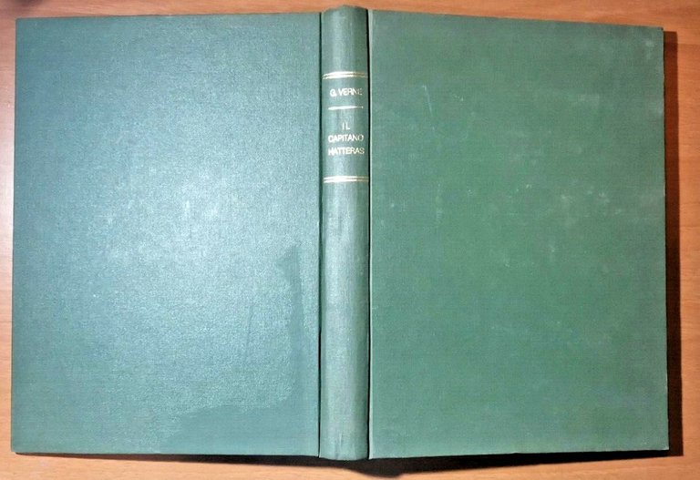 IL CAPITANO HATTERAS di Giulio Verne 1956 Principato libro illustrato …