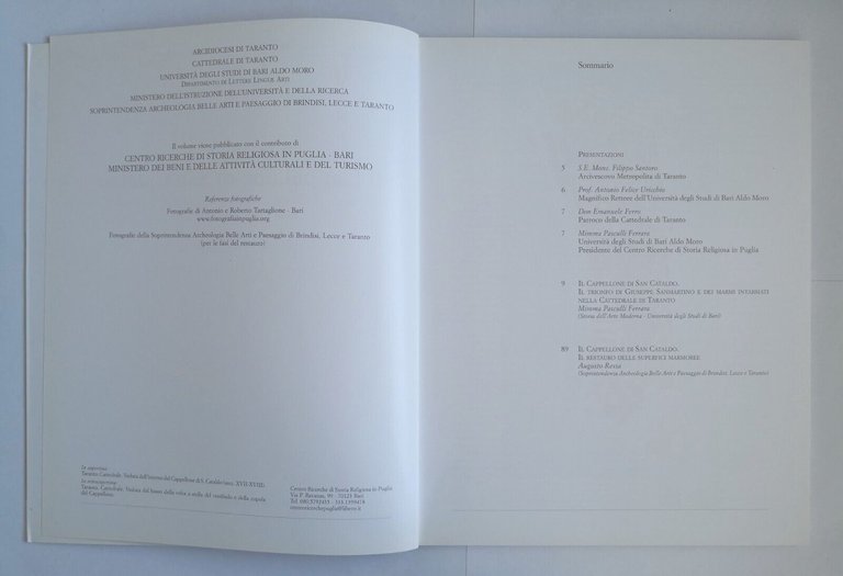 IL CAPPELLONE DI SAN CATALDO Mimma Pasculli Ferrara 2016 Libro …