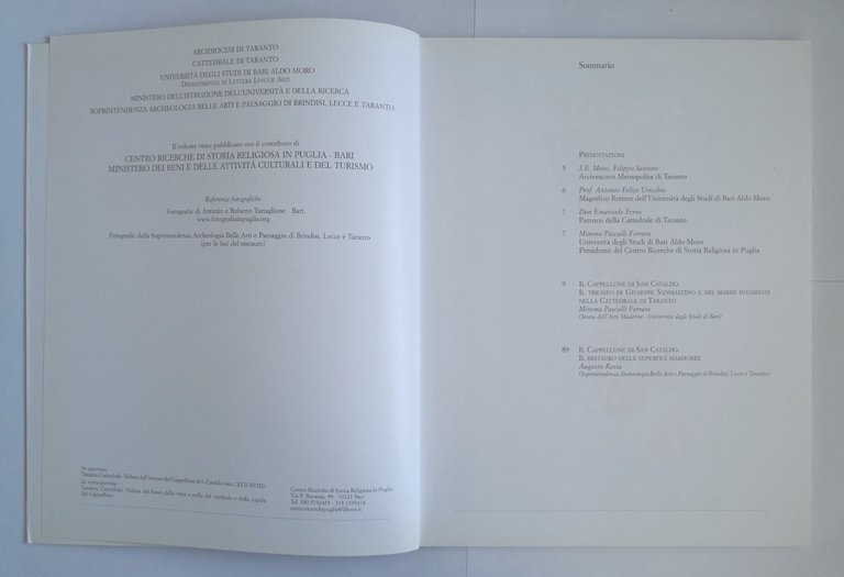 IL CAPPELLONE DI SAN CATALDO Mimma Pasculli Ferrara 2016 Libro …