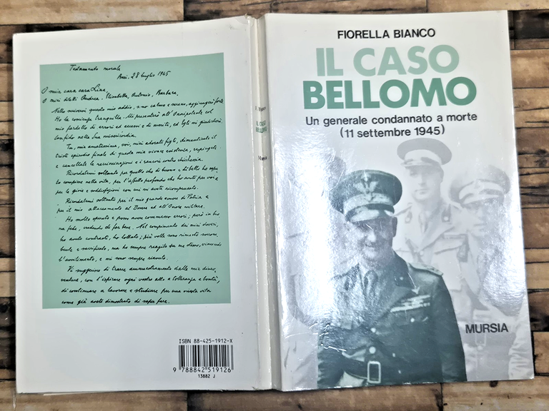 IL CASO BELLOMO di Fiorella Bianco 1998 Mursia generale condannato … | Immagine Gallery 2
