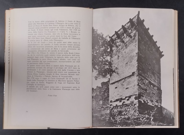 IL CASTELLO DI BOSA a cura di Salvatorangelo Spanu 1981 …
