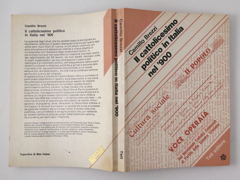 IL CATTOLICESIMO POLITICO IN ITALIA NEL '900 di Camillo Brezzi …