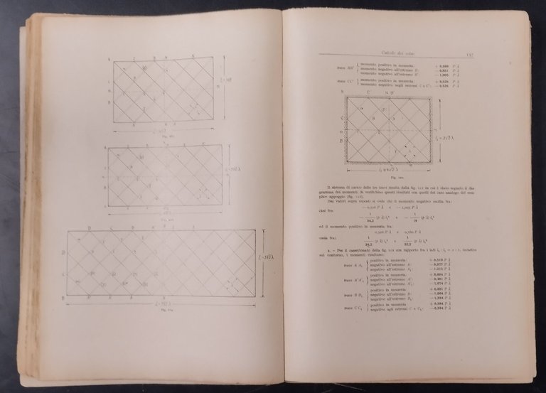 IL CEMENTO ARMATO di Luigi Santarella Volume 2 1948 Hoepli …