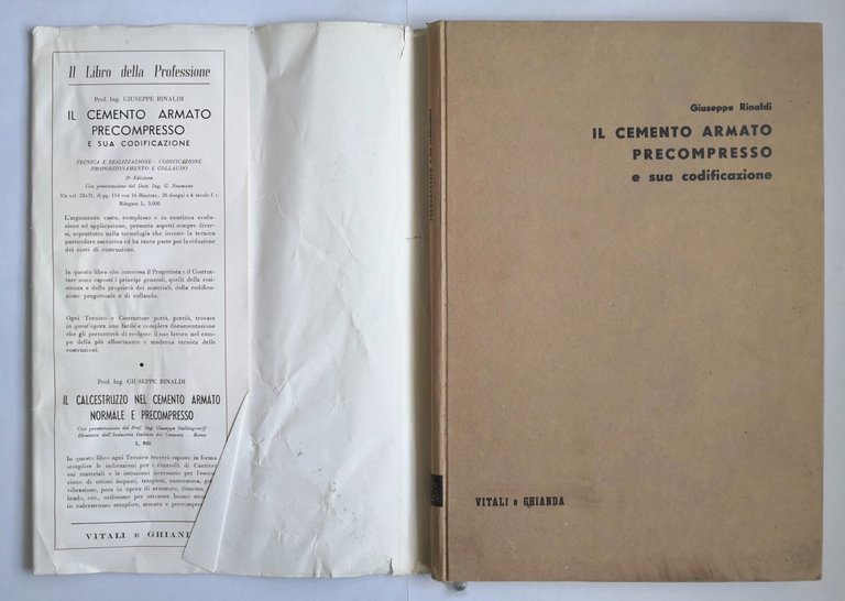 IL CEMENTO ARMATO PRECOMPRESSO E SUA CODIFICAZIONE di Rinaldi 1962 …