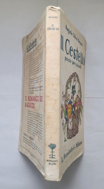 IL CESTELLO poesie per i piccoli di Angiolo Silvio Novaro …