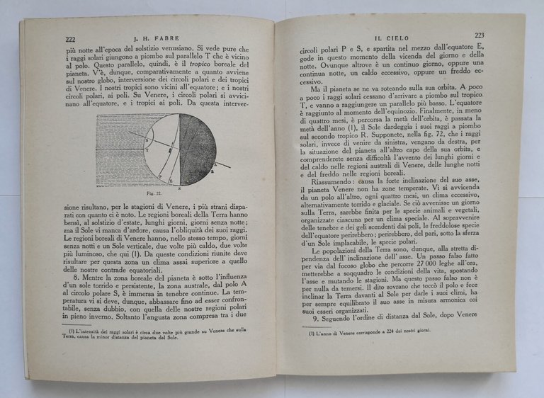 IL CIELO di J H Fabre Sonzogno Libro astronomia letture …