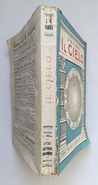IL CIELO di J H Fabre Sonzogno Libro astronomia letture …