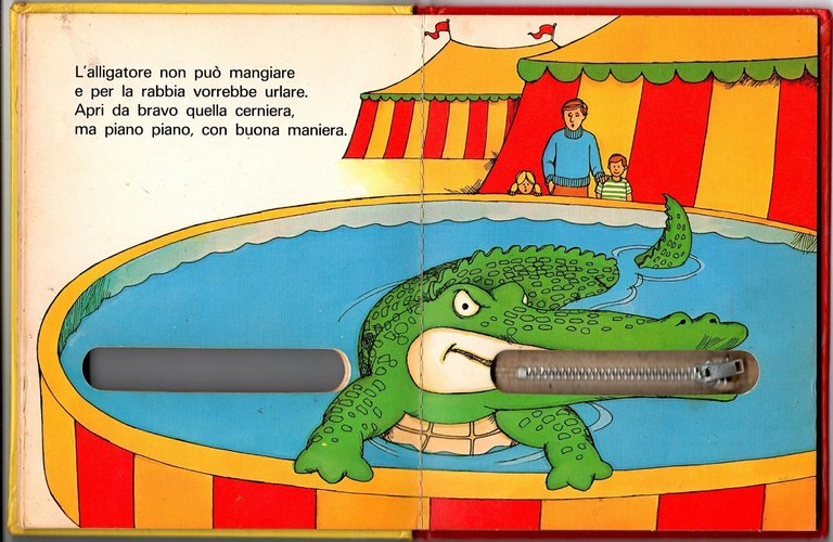 IL CIRCO DI LAMPO CERNIERA 1976 Mondadori Libro Milleidee illustrato …