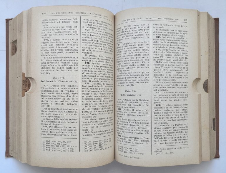 IL CODICE DEI CODICI 1935 UTET civile commercio penale procedura …