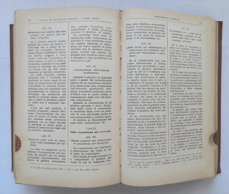 IL CODICE DEI CODICI 1935 UTET civile commercio penale procedura …