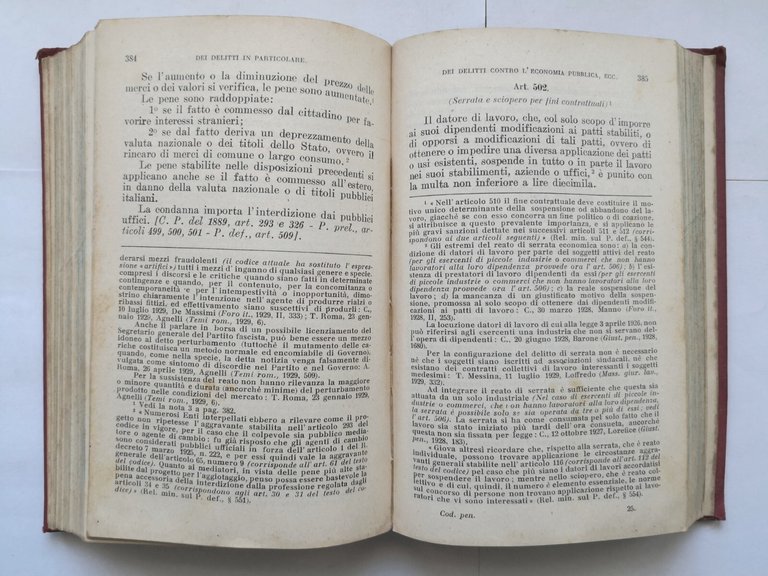 IL CODICE PENALE e le disposizioni di Adolfo Parpagliolo 1933 …