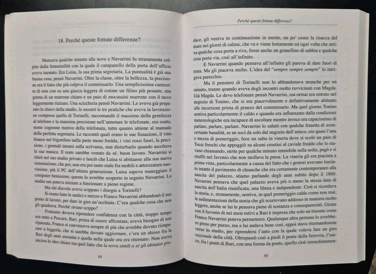 IL COMMISSARIO NAVARRINI E LO STRANO DESTINO DEL GENERALE SCENOGRAFO …