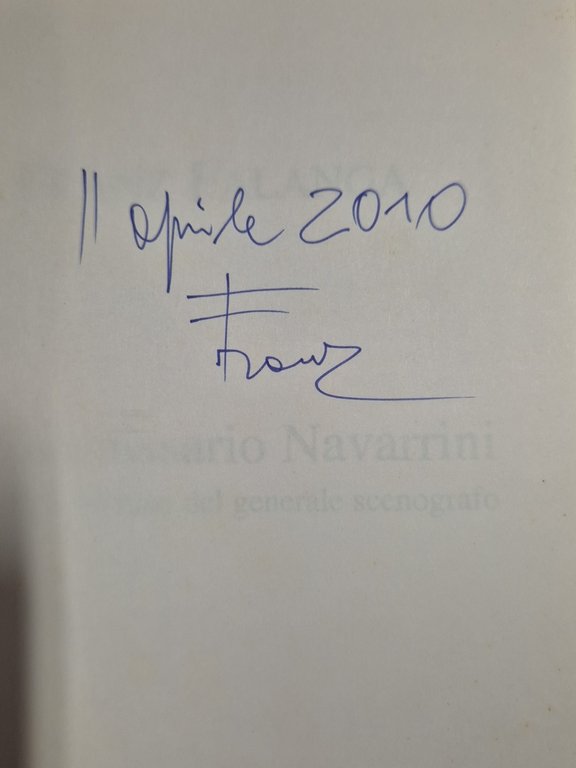 IL COMMISSARIO NAVARRINI E LO STRANO DESTINO DEL GENERALE SCENOGRAFO …