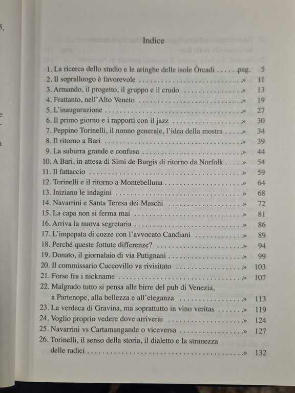 IL COMMISSARIO NAVARRINI E LO STRANO DESTINO DEL GENERALE SCENOGRAFO …