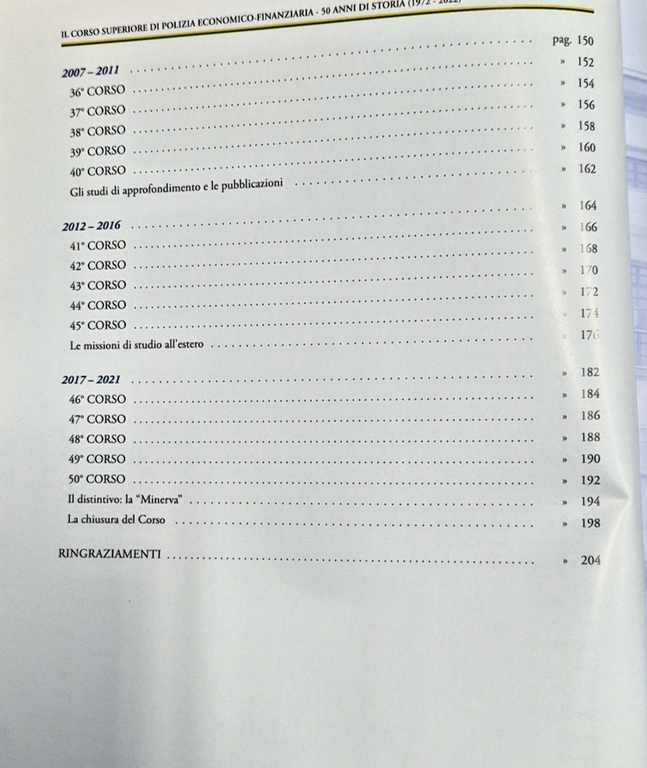 IL CORSO SUPERIORE DI POLIZIA ECONOMICO FINANZIARIA 50 Anni di … | Immagine Gallery 5
