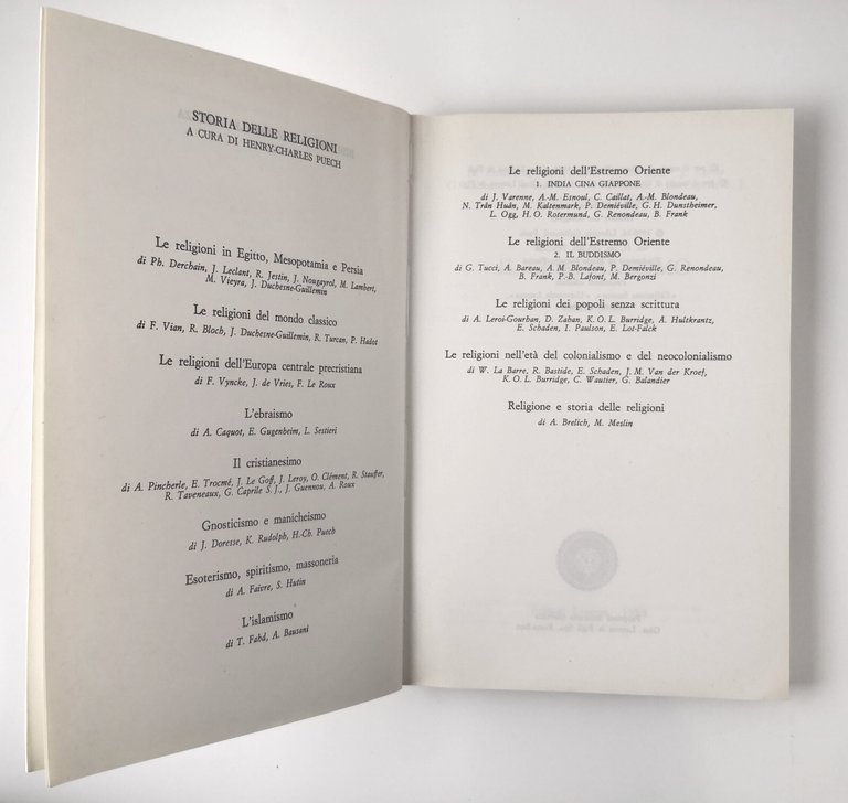 IL CRISTIANESIMO Volume I cura di Puech 1988 Biblioteca Universale …