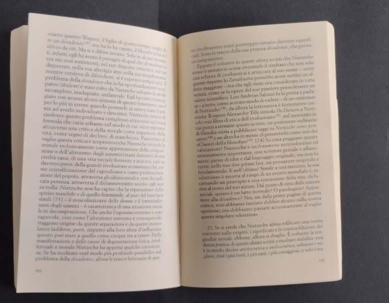 IL CULTO DI NIETZSCHE UNA CRITICA Ferdinand Tonnies 1998 editori …