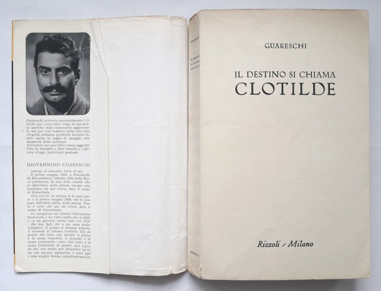 IL DESTINO SI CHIAMA CLOTILDE di Giovannino Guareschi 1969 Rizzoli …