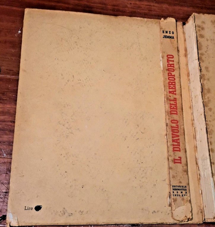 IL DIAVOLO DELL'AEROPORTO di Enzo Jemma 1934 Aeronautica Libro illustrato …