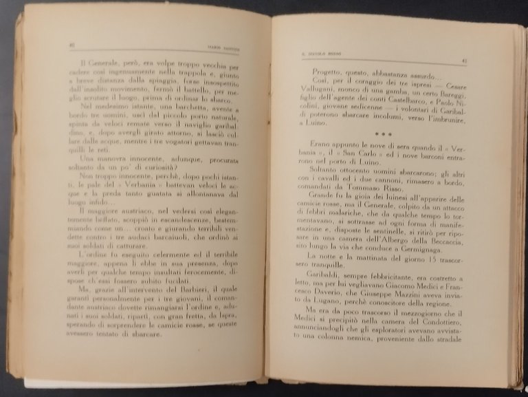 IL DIAVOLO ROSSO A VARESE di Mario Sanvito 1932 Cisalpino …