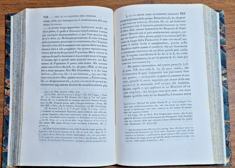 IL DIRITTO DEL POSSESSO TRATTATO CIVILE di Carlo Savigny 1839 …