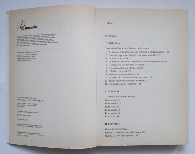 IL DISCORSO SUL METODO DI CARTESIO E IL PROBLEMA NEL …