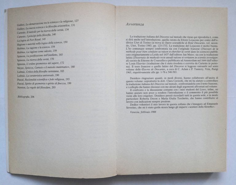 IL DISCORSO SUL METODO DI CARTESIO E IL PROBLEMA NEL …