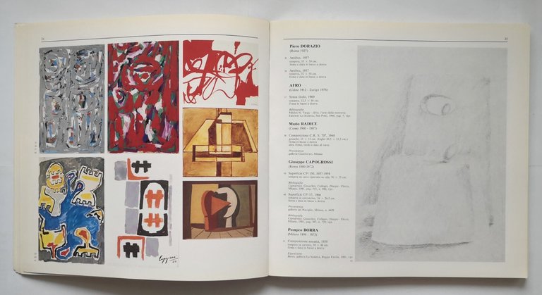 IL DISEGNO ITALIANO Catalogo 8 1988 1989 Edizioni La Scaletta …