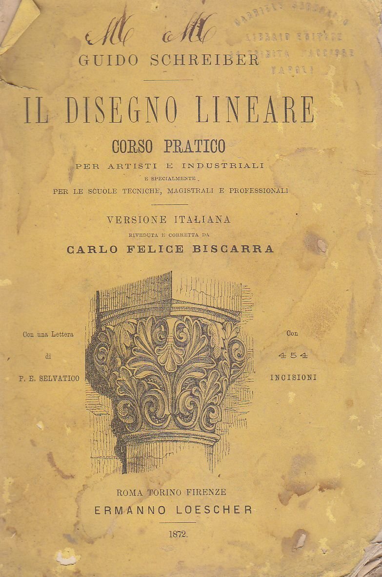 IL DISEGNO LINEARE Corso pratico per artisti di Guido Schreiber …