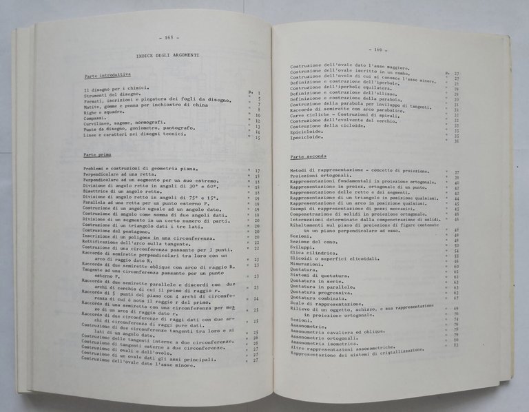 IL DISEGNO PER I CHIMICI di Mario Puppa 1974 libro …
