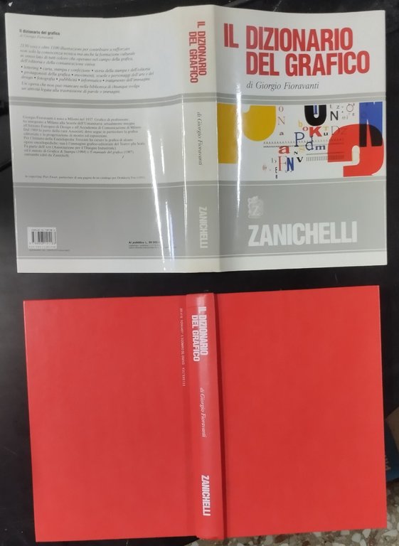 IL DIZIONARIO DEL GRAFICO di Giorgio Fioravanti 1997 Zanichelli Libro …
