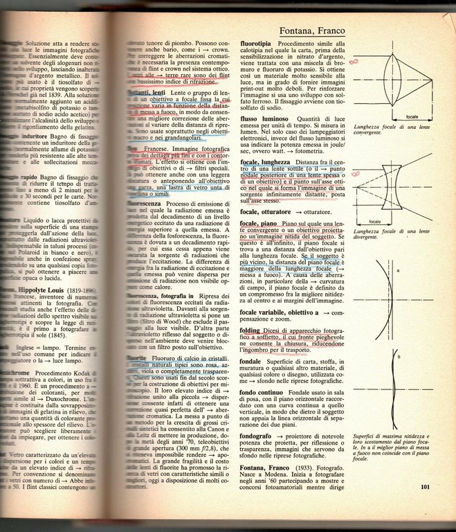 IL DIZIONARIO DELLA FOTOGRAFIA di Calvenzi Celentano Lazzarin 1985 Libro …