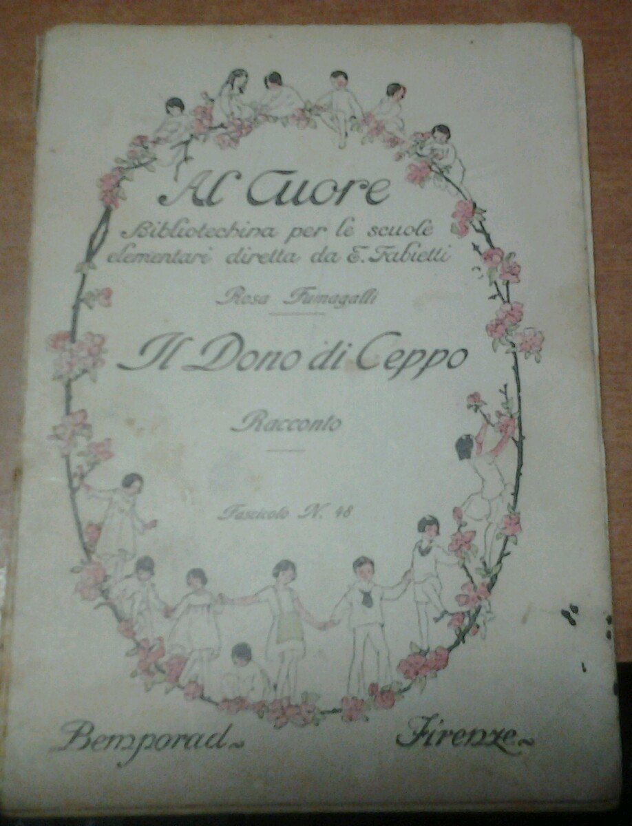 IL DONO DI CEPPO racconto di Rosa Fumagalli 1924 Bemporad …
