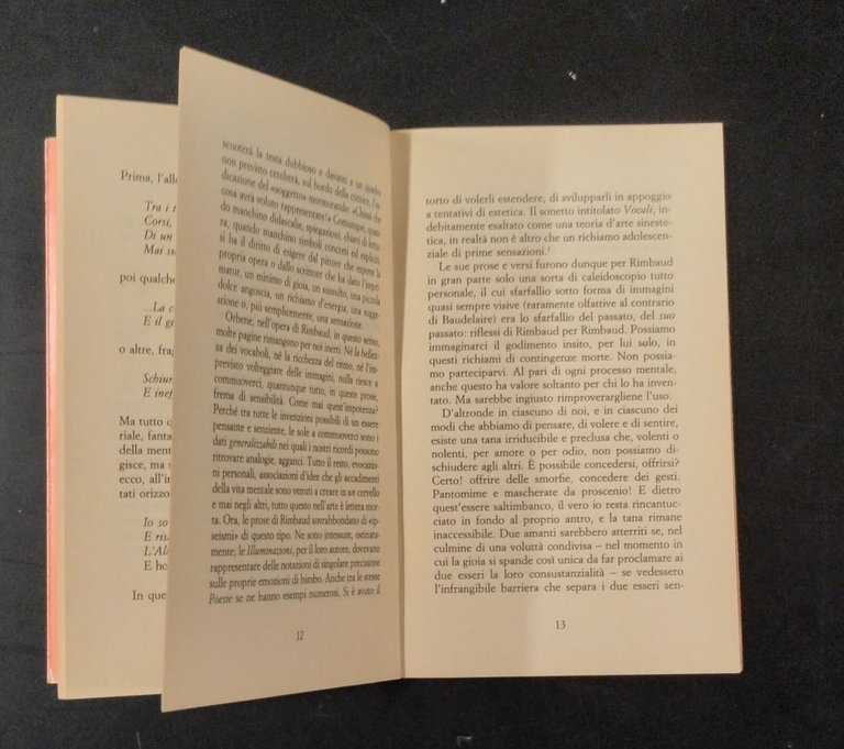 IL DOPPIO RIMBAUD di Victor Segalen 1979 Fata Morgana LIbro