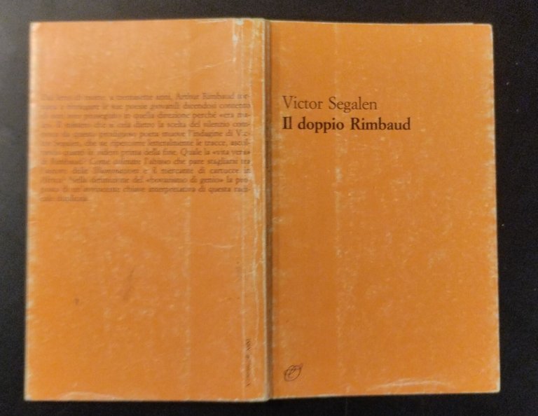 IL DOPPIO RIMBAUD di Victor Segalen 1979 Fata Morgana LIbro