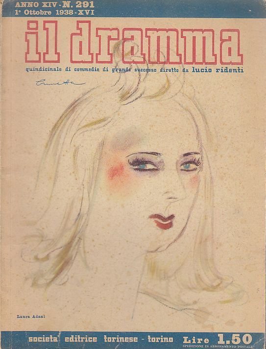 IL DRAMMA ottobre 1938 IL PESCATORE DI BALENE Carlo Veneziani …