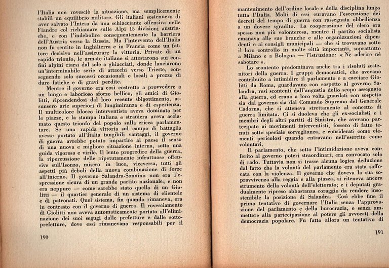 IL DRAMMA POLITICO DELL'ITALIA di Cecil Sprigge 1945 Sestante Libro …