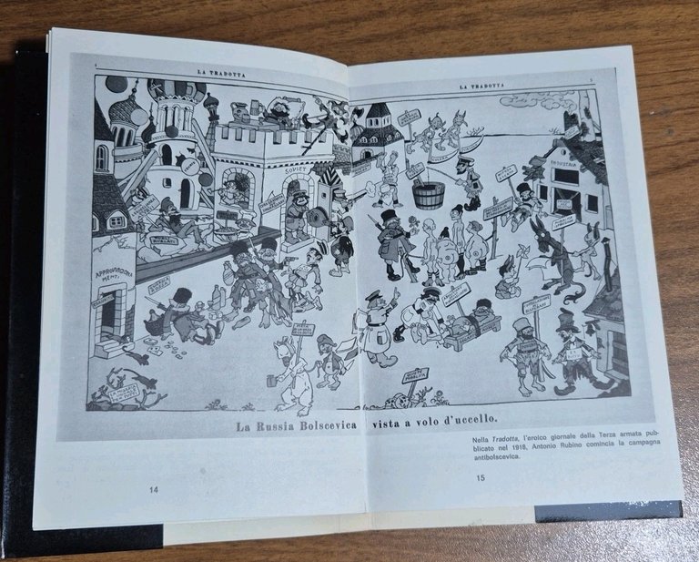 IL FASCISMO A FUMETTI di Claudio Carabba 1973 Guaraldi Libro …