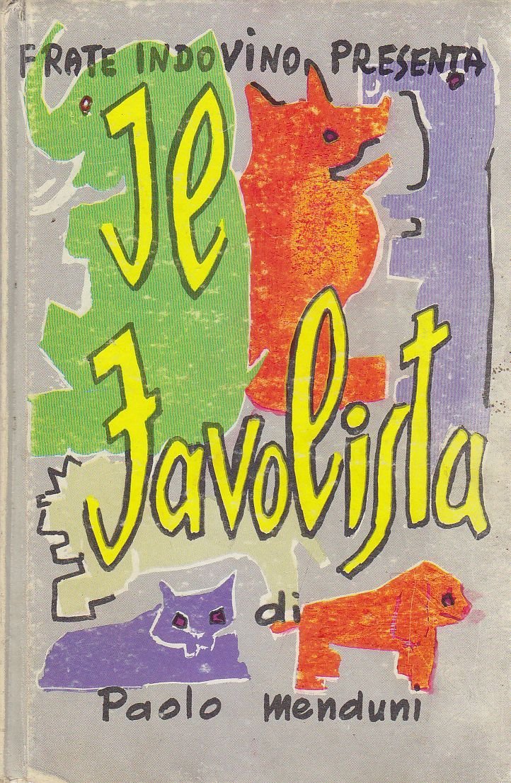 IL FAVOLISTA di Paolo Menduni 1967 Frate Indovino libro illustrato …