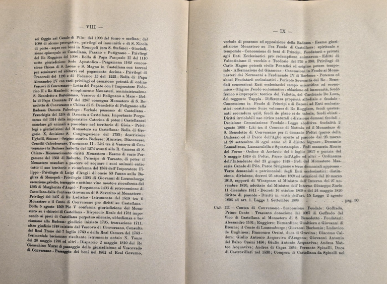 IL FEUDO DI CASTELLANA Manfridi 1935 Monastero San Benedetto Conversano … | Immagine Gallery 5