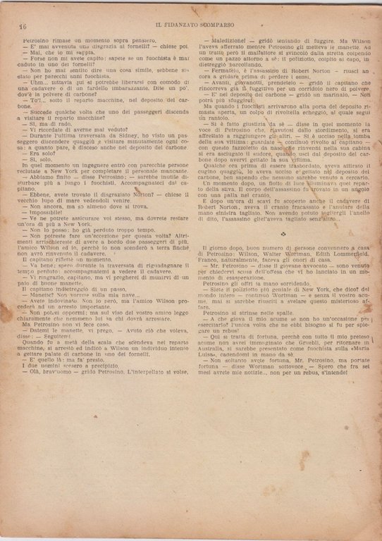 IL FIDANZATO SCOMPARSO Petrosino contro mafia camorra mano nera Fascicolo …