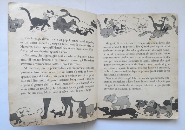 IL FLAUTISTA MAGICO 1950 Mondadori libro fiabe illustrato da Salvador …