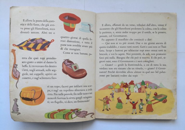 IL FLAUTISTA MAGICO 1950 Mondadori libro fiabe illustrato da Salvador …