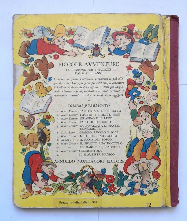 IL FLAUTISTA MAGICO 1950 Mondadori libro fiabe illustrato da Salvador …