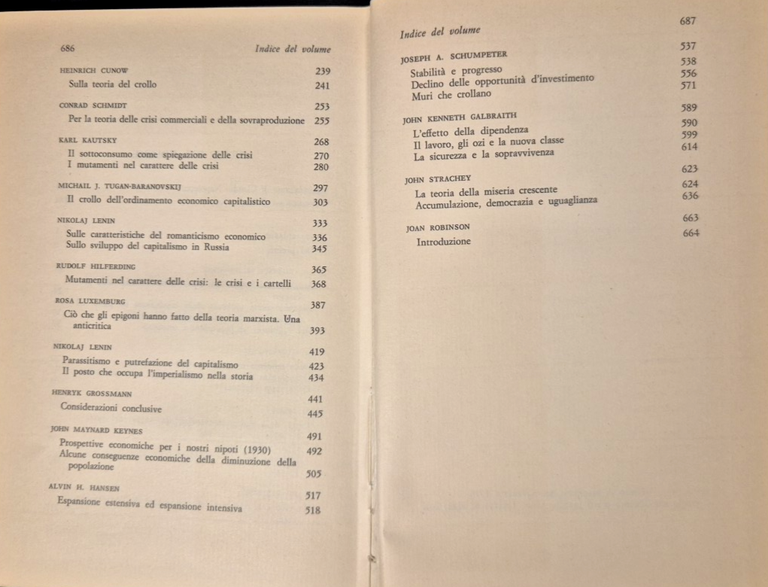 IL FUTURO DEL CAPITALISMO CROLLO O SVILUPPO ? di Colletti …