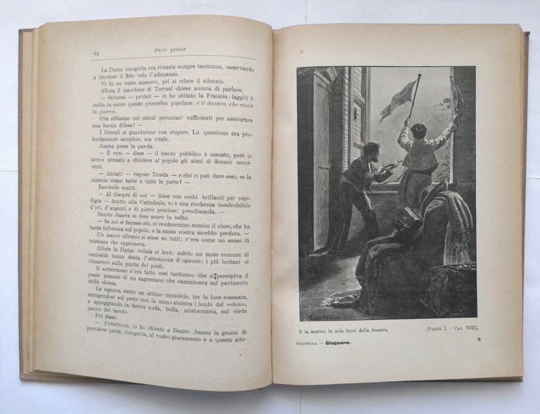 IL GIAGUARO romanzo di Aristide Marino Gianella 1907 Donath Libro …